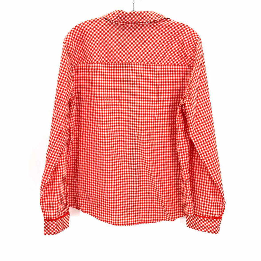 Size L Jones New York Orange Shirt