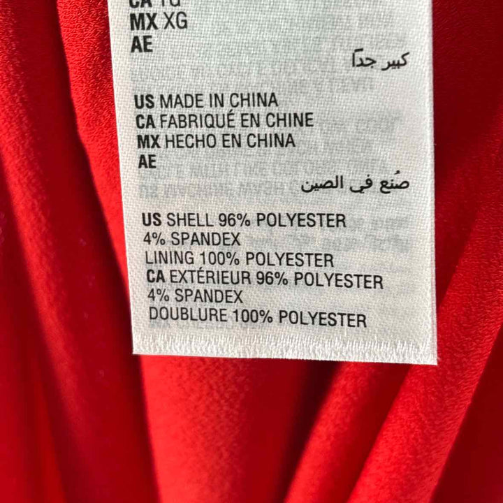 Size XL INC Red Knit Dress