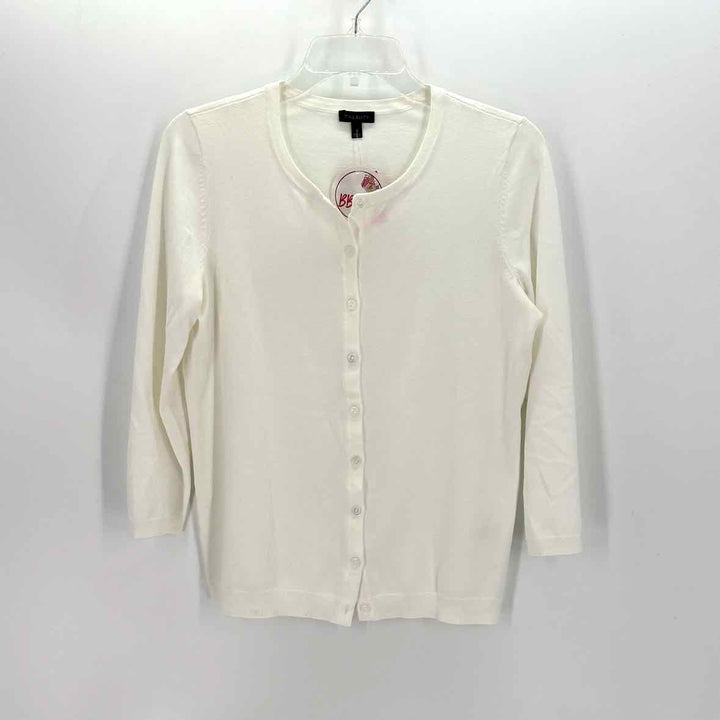 Size S Talbots White Sweater