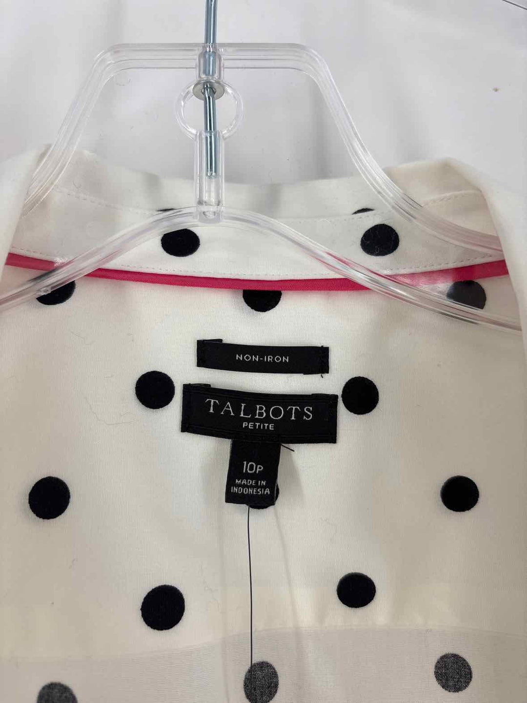 Size 10 Talbots Cream Shirt
