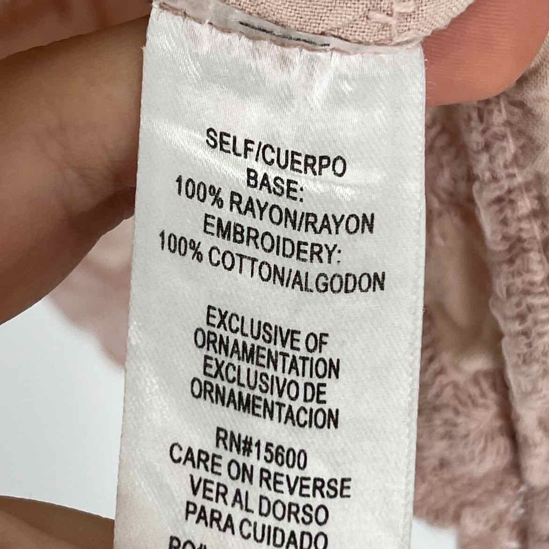 Size 2X DEMOCRACY Peach Shirt