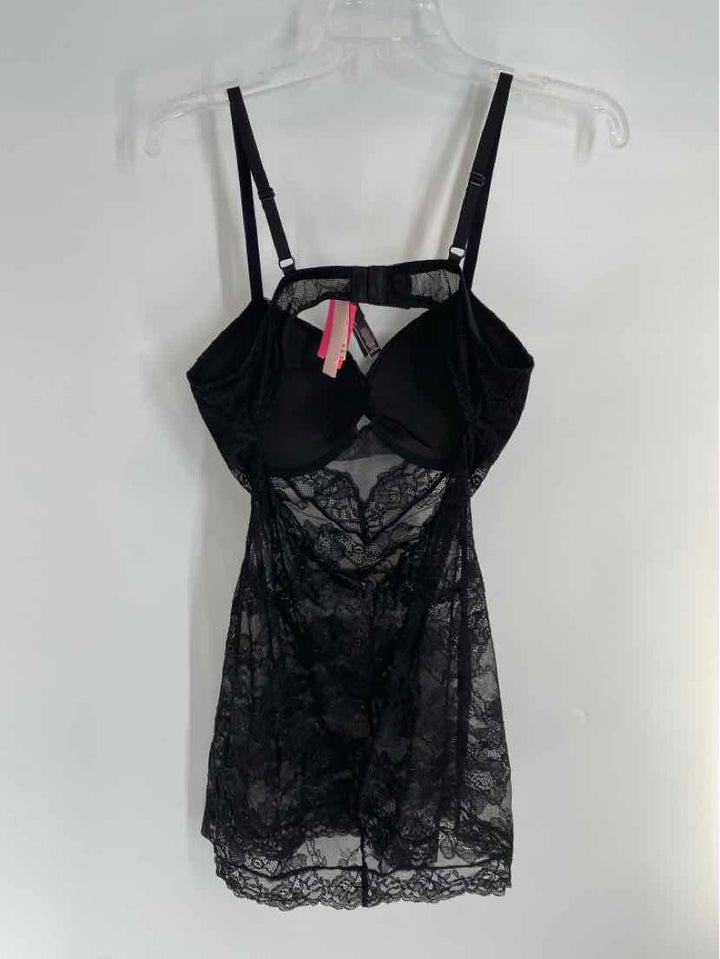 Size L VICTORIA SECRET Black Lace Bra