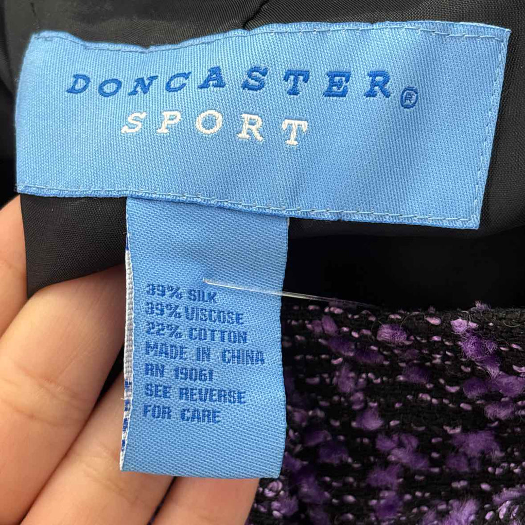 Size 12 DONCASTER Purple Jacket