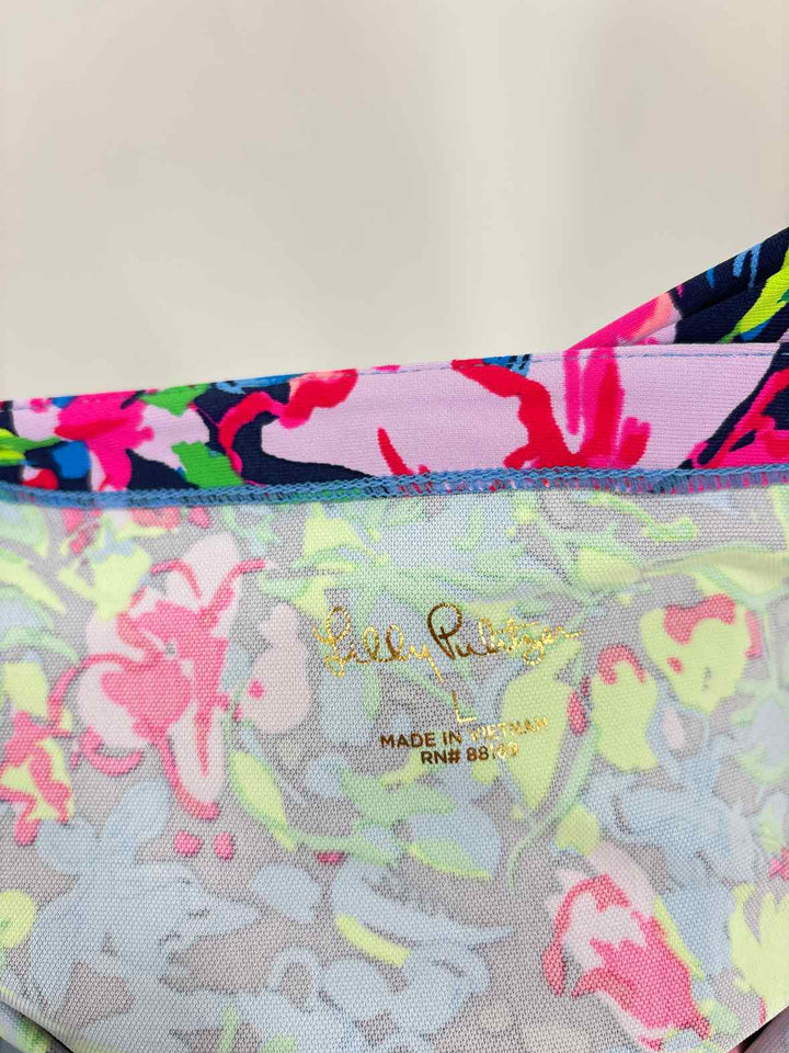 Size L Lilly Pulitzer Multi-Color Shirt
