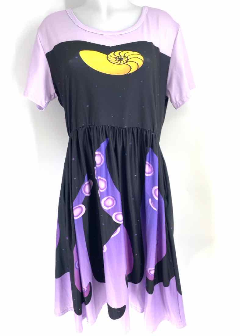 Size L Purple Dress