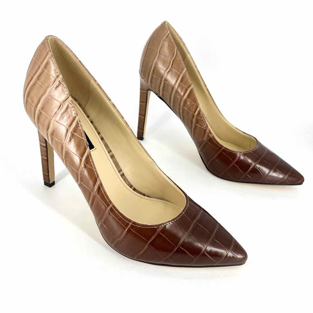 Shoe Size 9 Nine West Brown Pumps