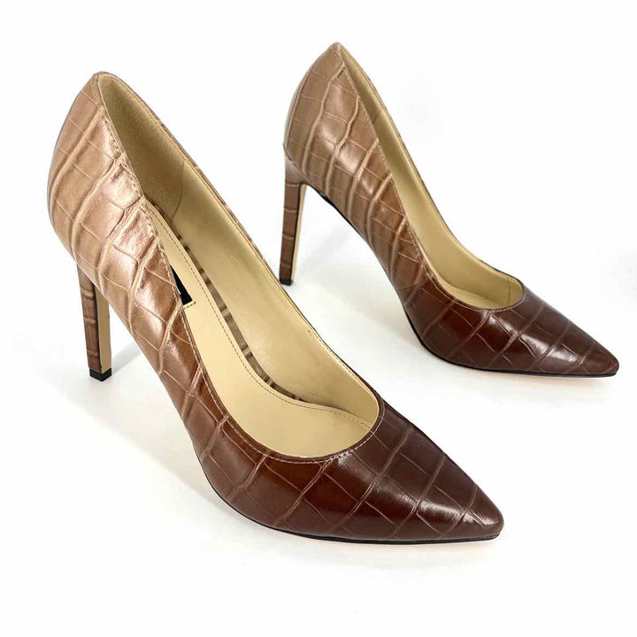 Shoe Size 9 Nine West Brown Pumps