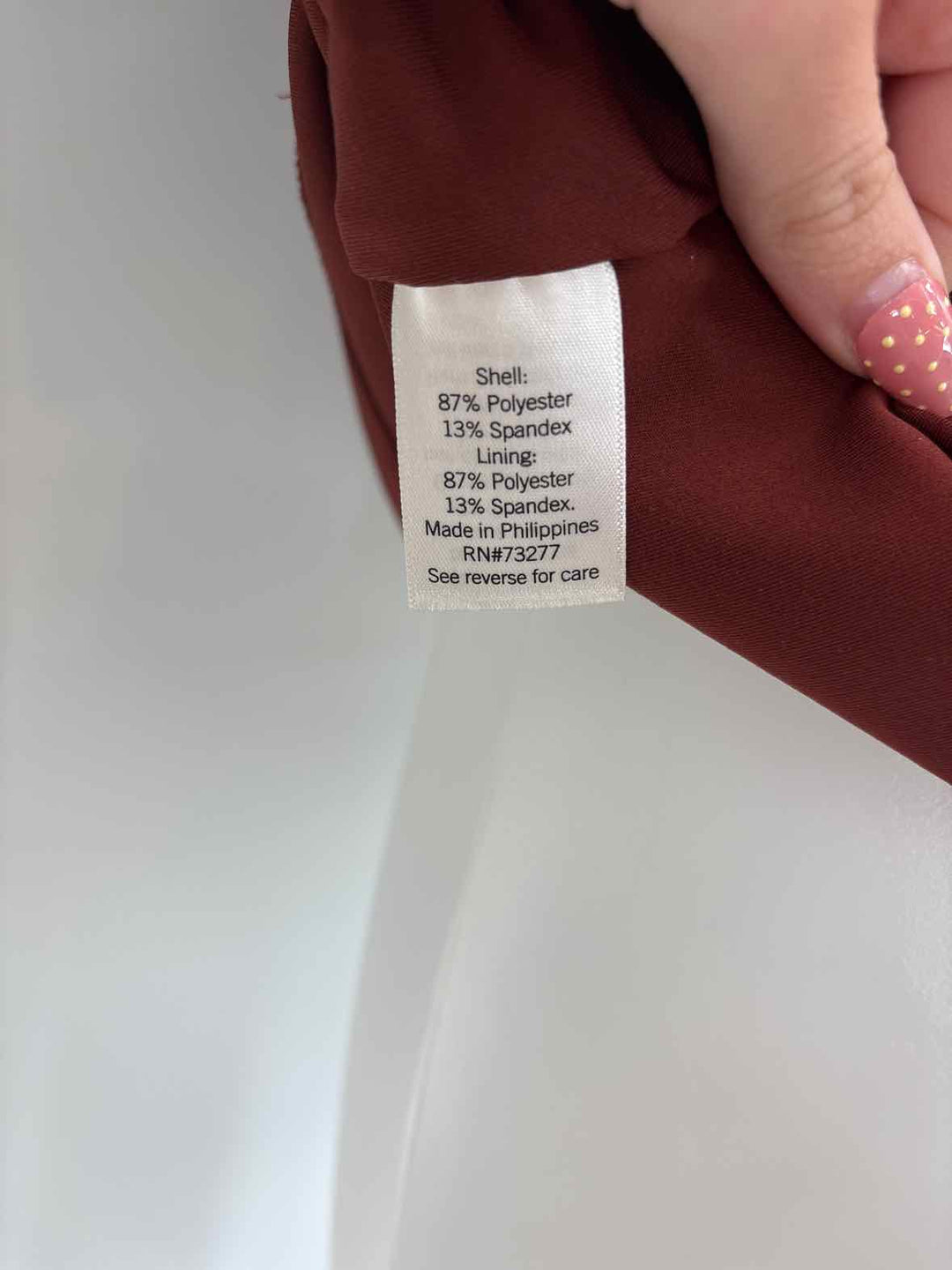 Size XL Nine West Brown Shirt