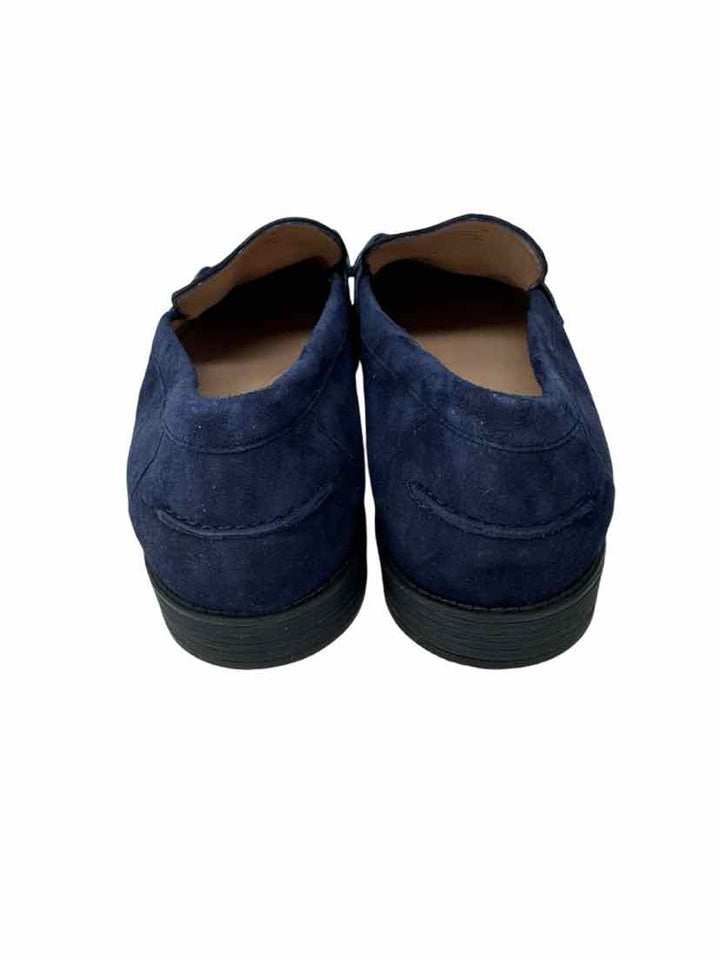 Shoe Size 9 Cole Haan Navy Suede Loafers