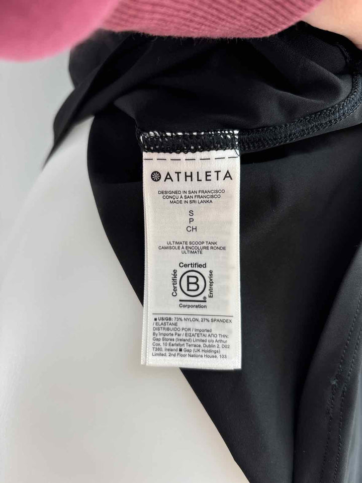 Size S Athleta Black Shirt