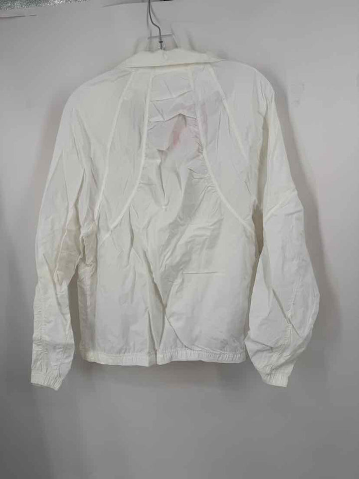 Size M Athleta White Jacket