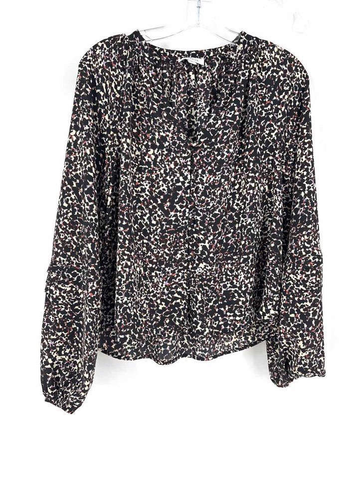 Size M EVEREVE Black Print Shirt