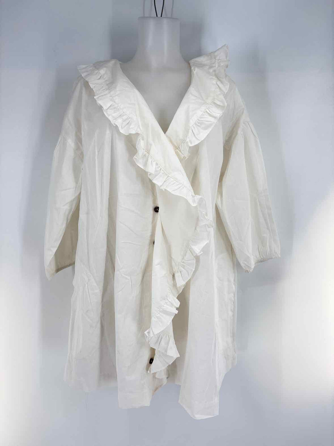 Size L FREE PEOPLE White Shirt