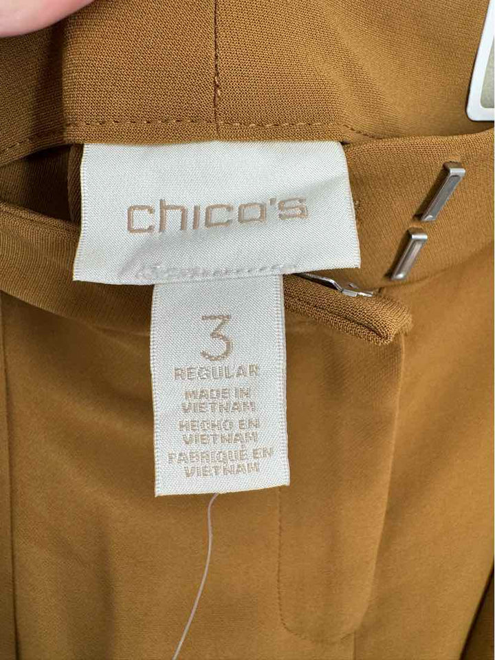Size XL Chico's Mustard Pants