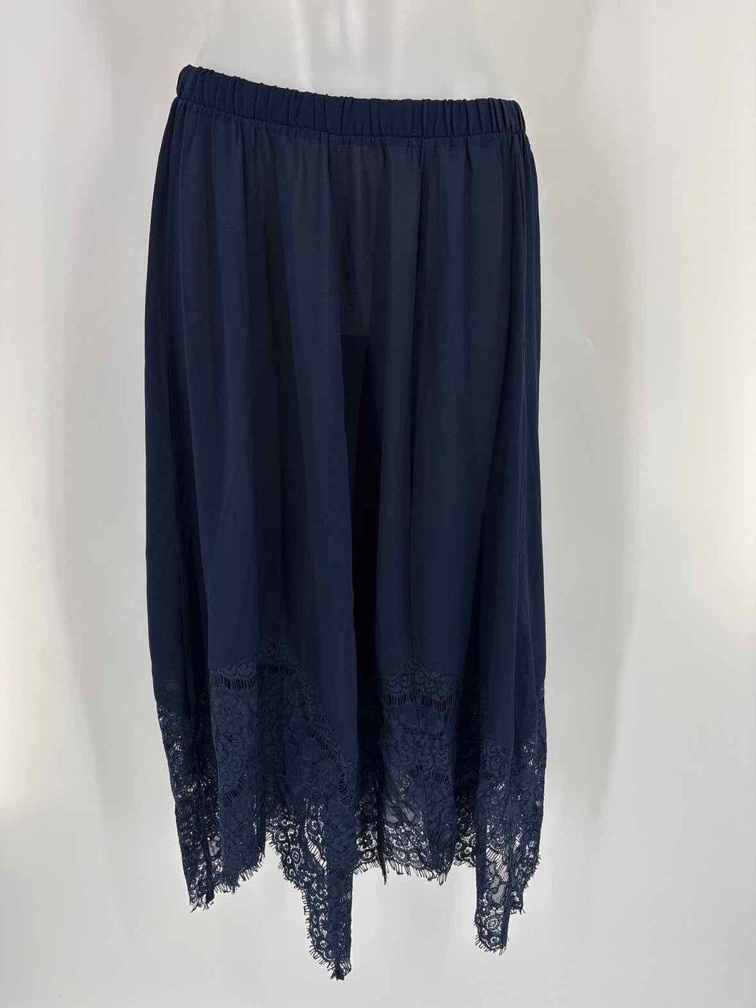 Size 1X Navy Lace Skirt