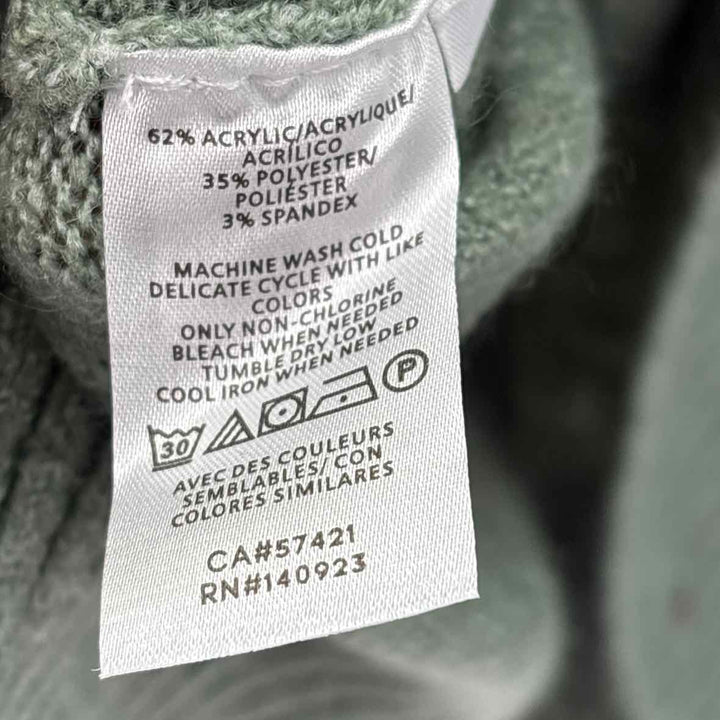 Size L LOFT Sage Knit Sweater