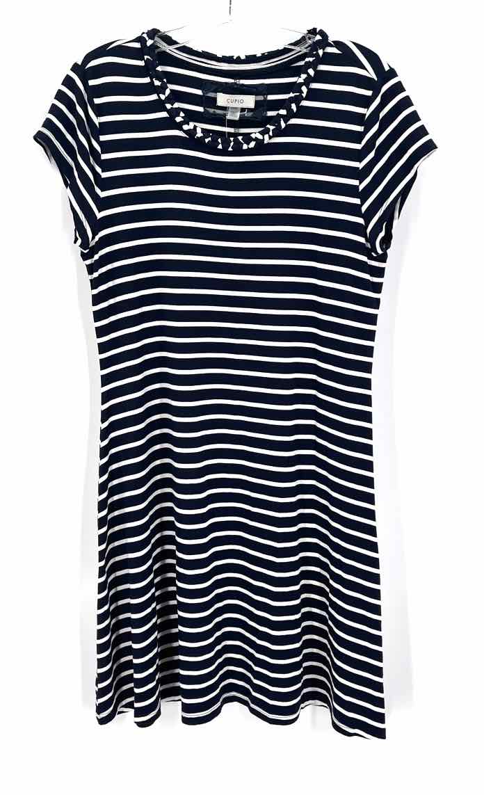 Size L CUPIO Navy Knit Dress