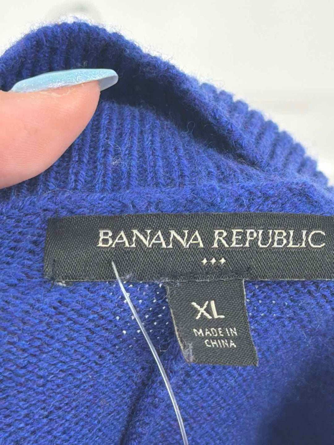 Size XL Banana Republic Blue Sweater