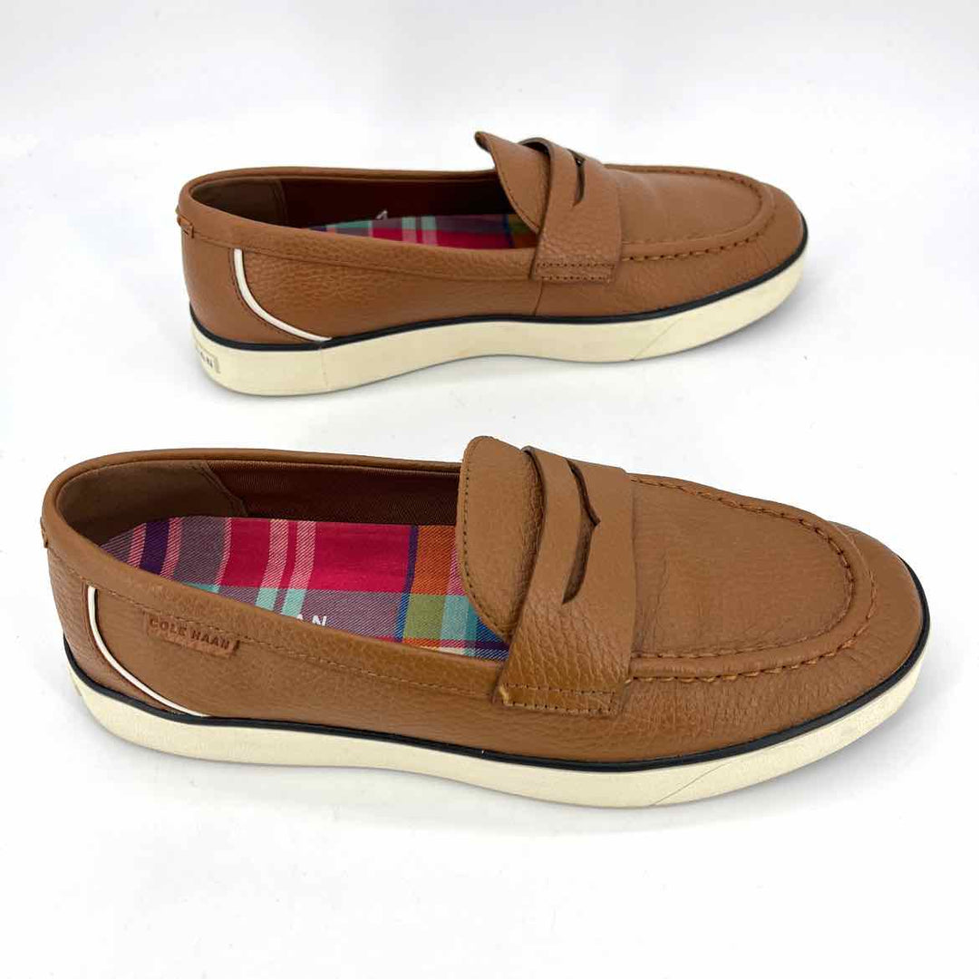 Shoe Size 8 Cole Haan Brown Leather Flats