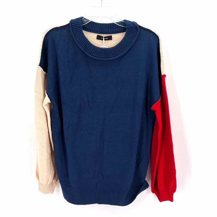 Size M Multi-Color Knit Sweater