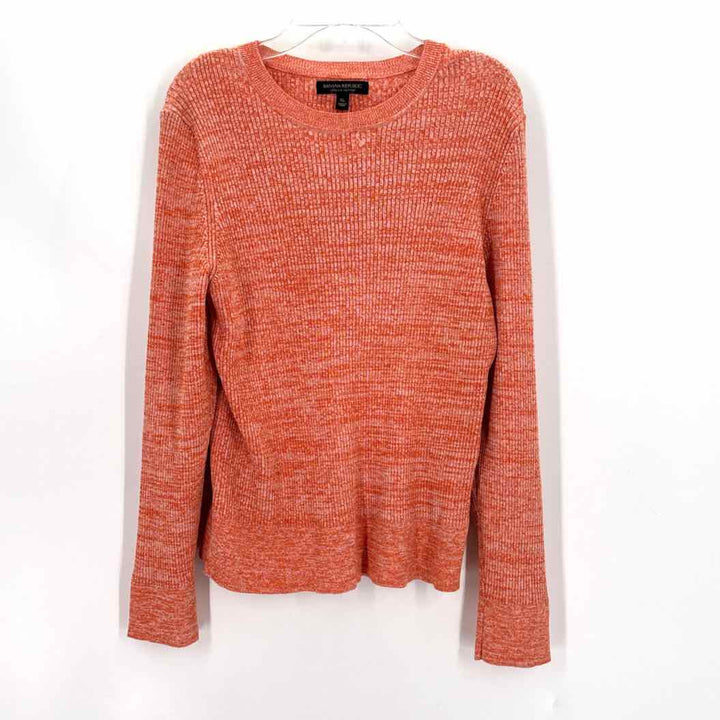 Size XL Banana Republic Orange Knit Sweater