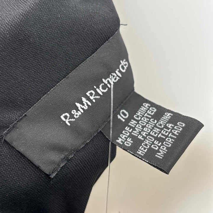 Size 10 R&M RICHARDS Black Dress