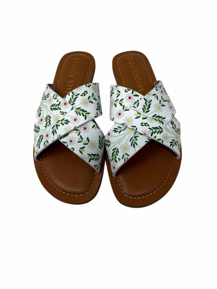 Shoe Size 6 Jack Rogers White Sandals