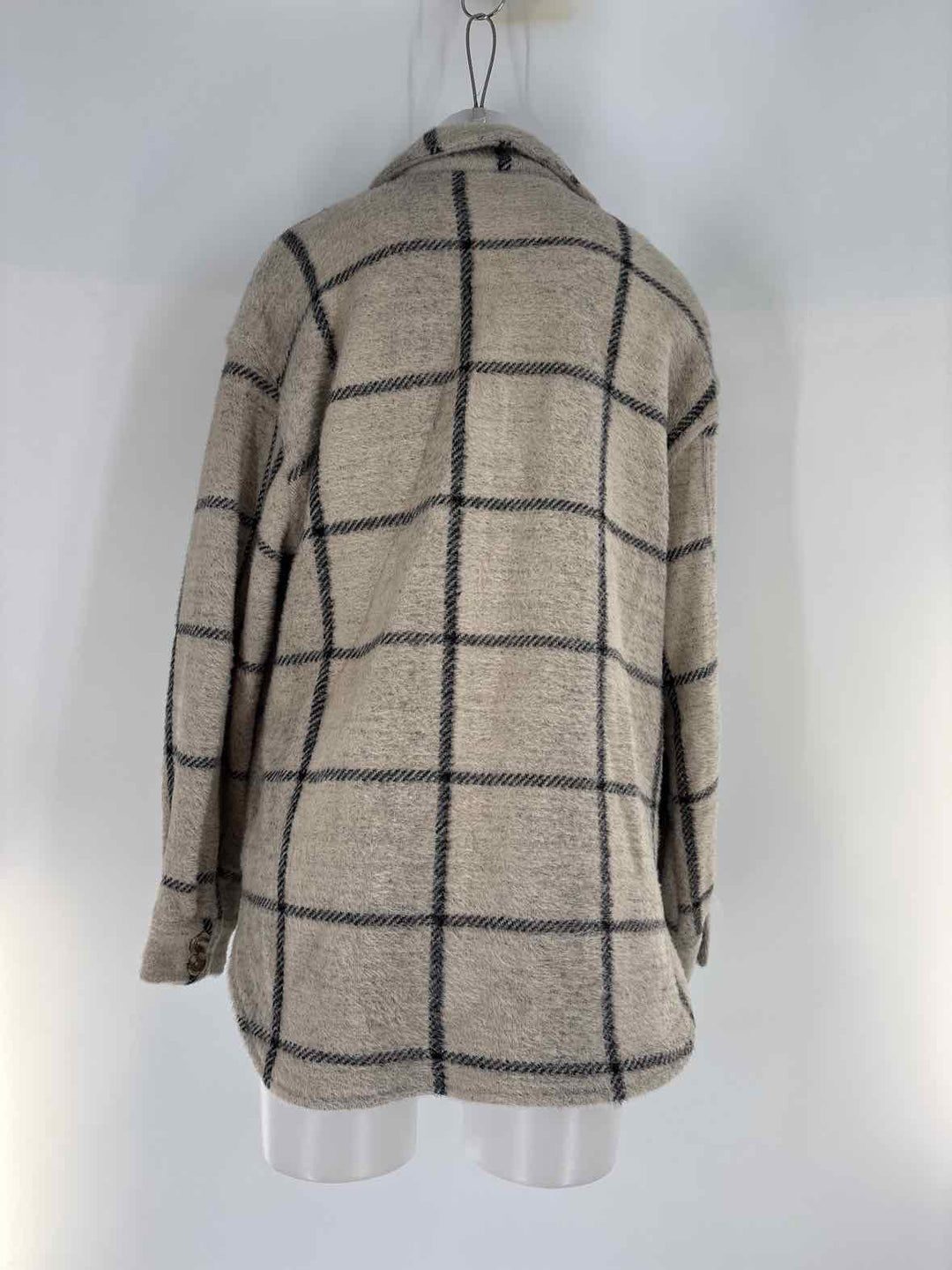 Size S Z SUPPLY TAN PRINT Sweater