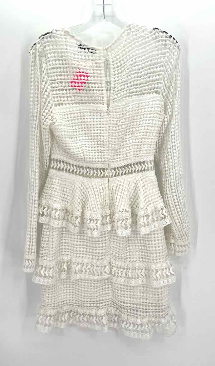 Size S ENDLESS ROSE White Crochet Dress
