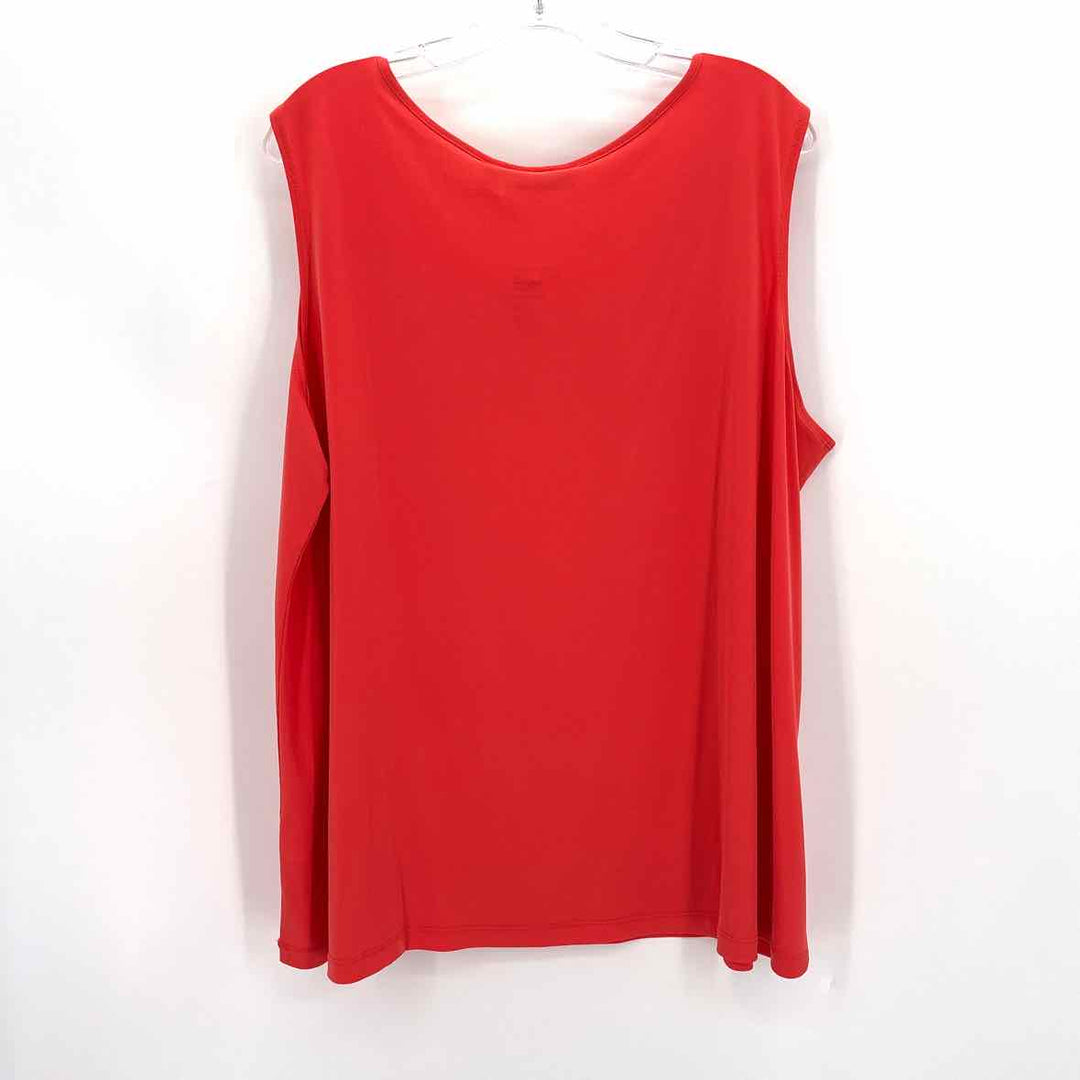 Size 2X SUSAN GRAVER Orange Shirt