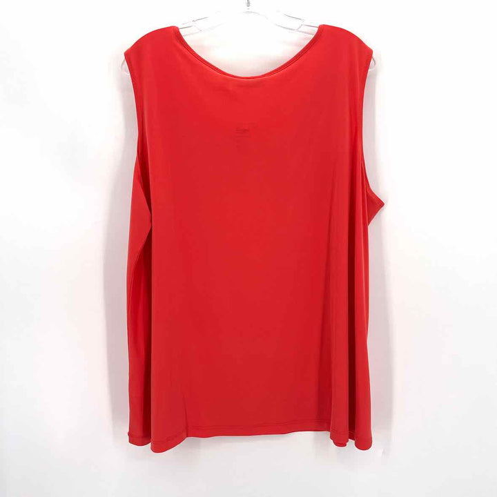 Size 2X SUSAN GRAVER Orange Shirt