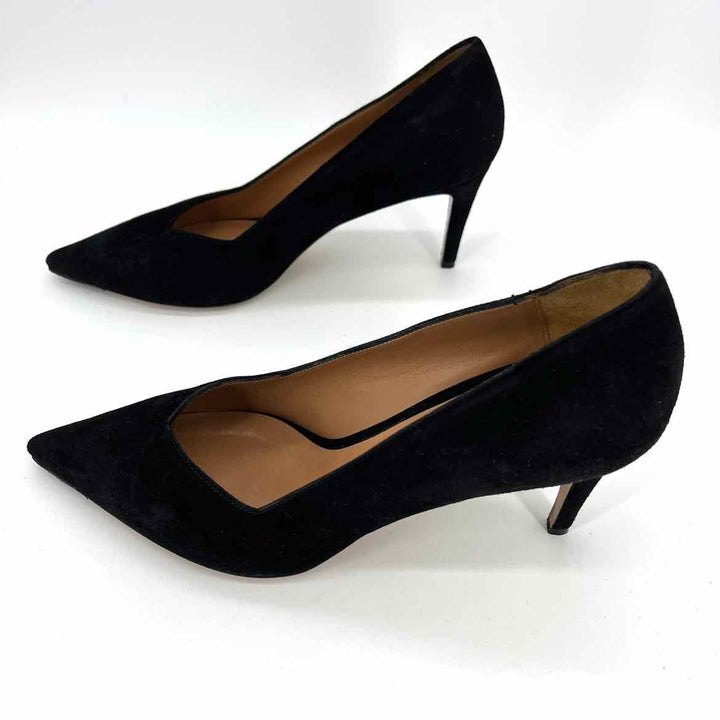Shoe Size 40 BRUNO MAGLEY Black Suede Pumps