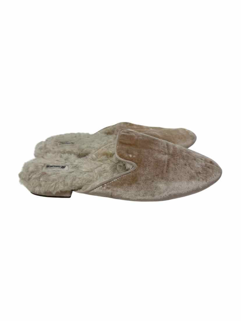 Shoe Size 9 BIRDIES Pink Velour Flats