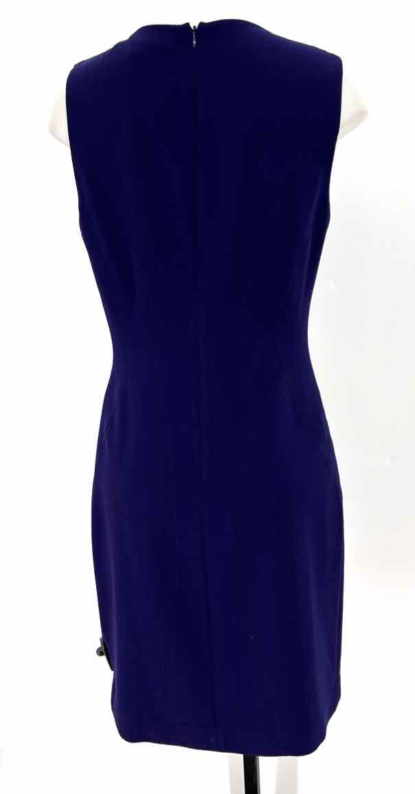 Size 12 DIANE VON FURSTENBERG Purple Sequined Dress
