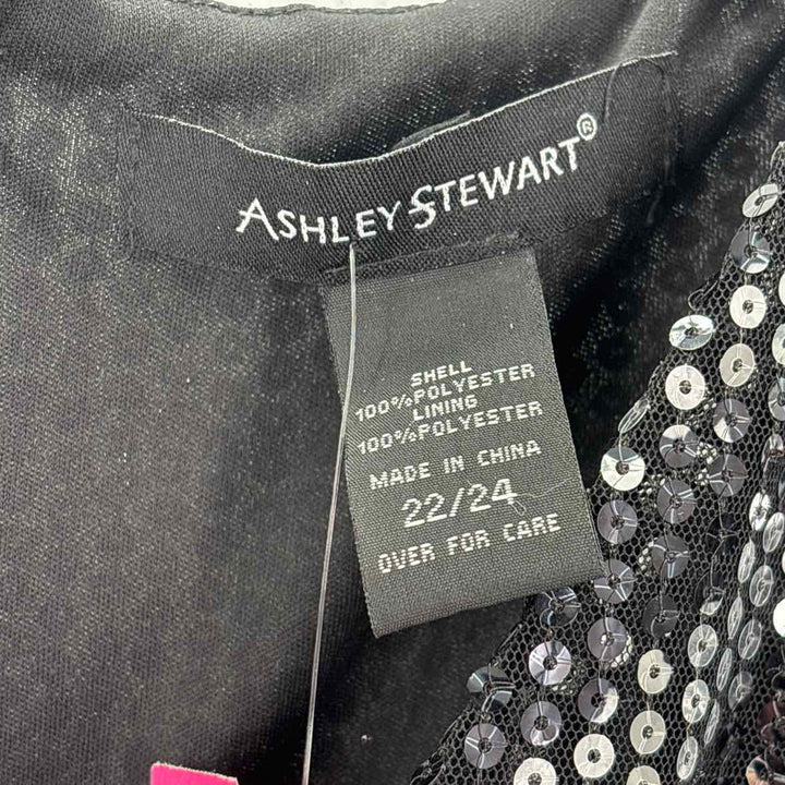 Size 22/24 Ashley Stewart Black Dress