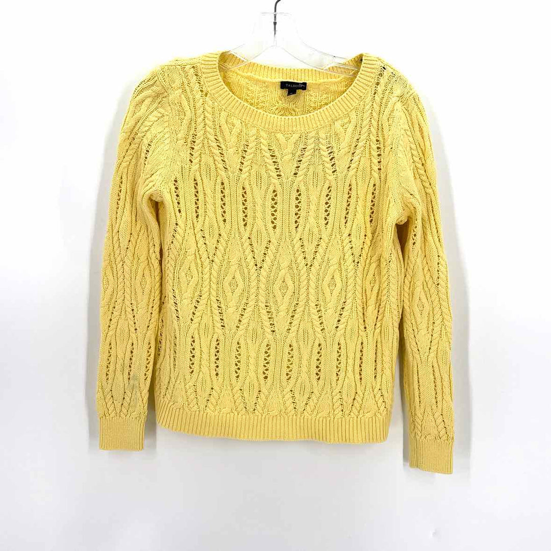 Size XS Talbots Yellow Sweater