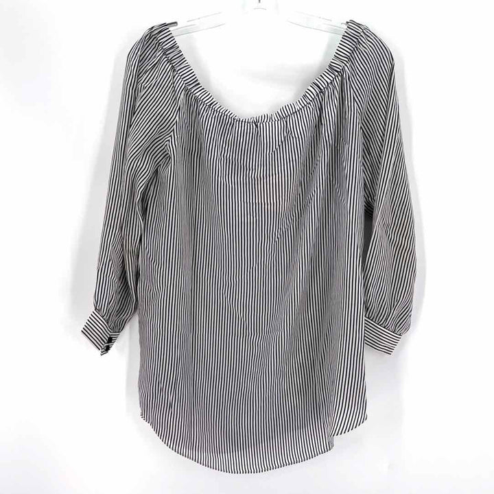 Size M CABI Black/White Shirt
