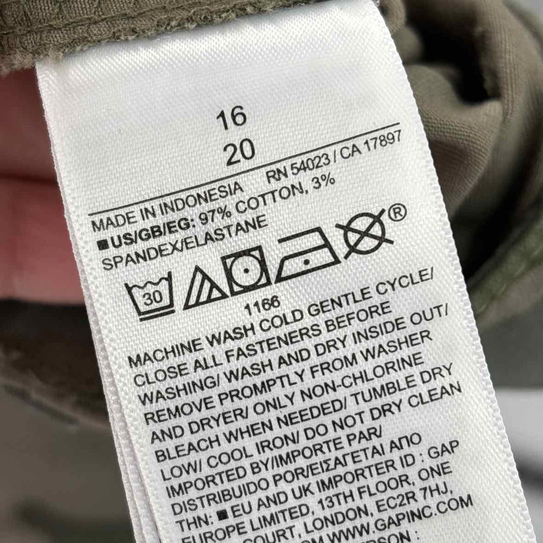 Size 16 GAP Olive Pants