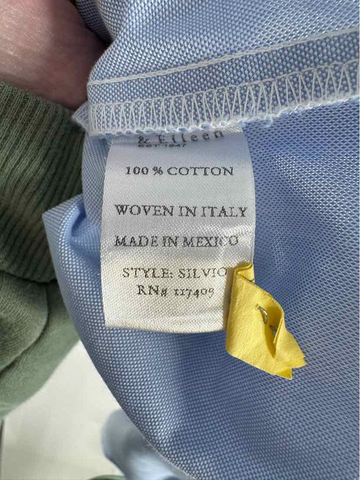 Size M FRANK & EILEEN Blue Shirt