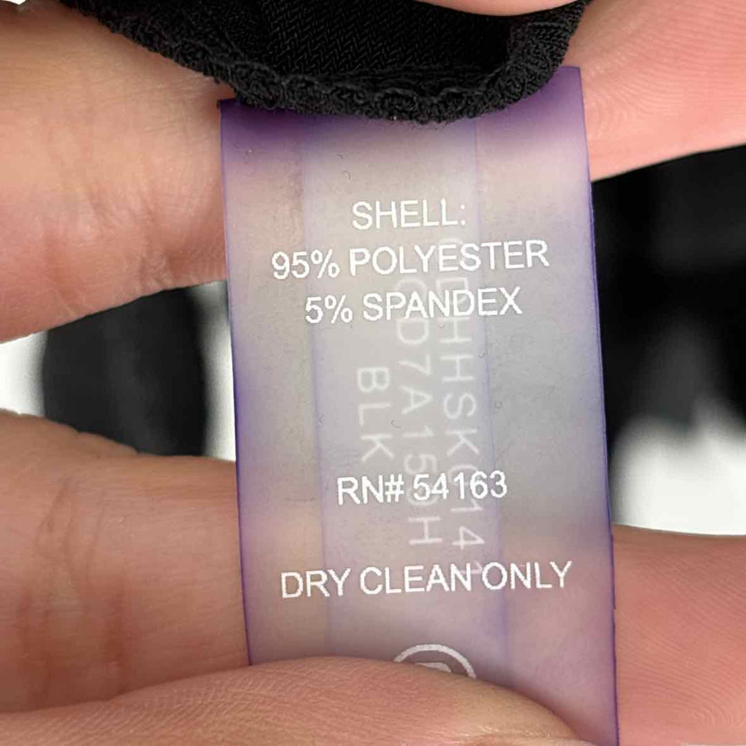 Size 8 Calvin Klein Black Dress