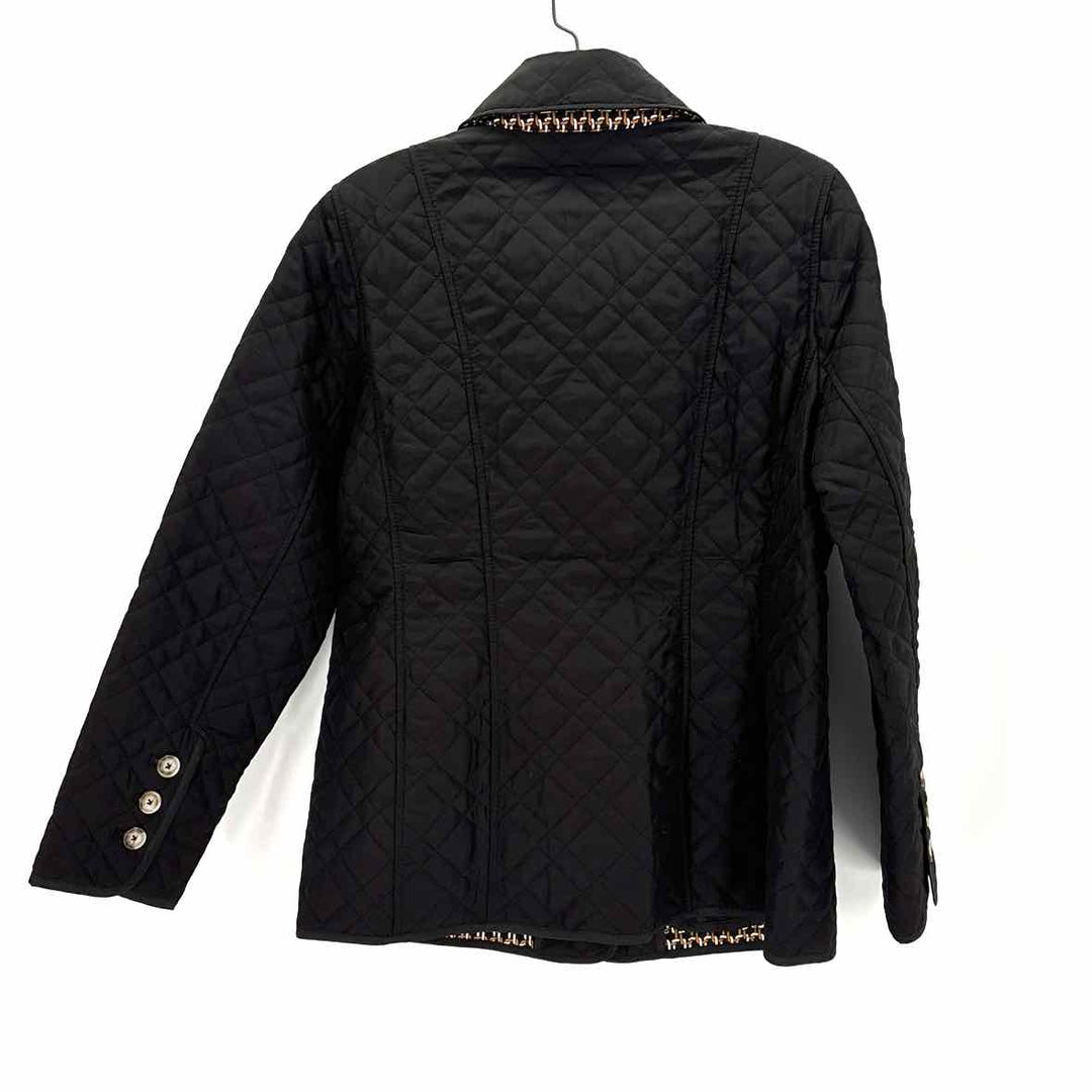 Size S Chico's Black Quilted Jacket