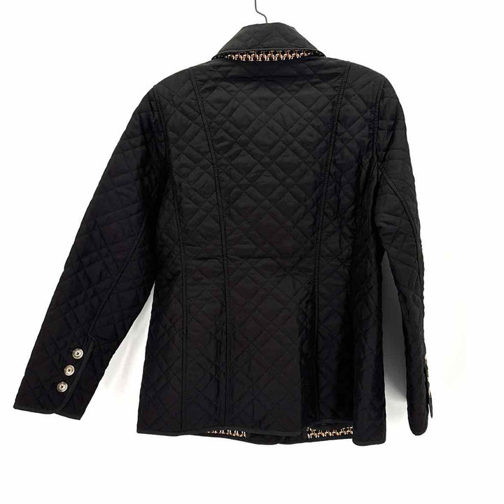 Size S Chico's Black Quilted Jacket