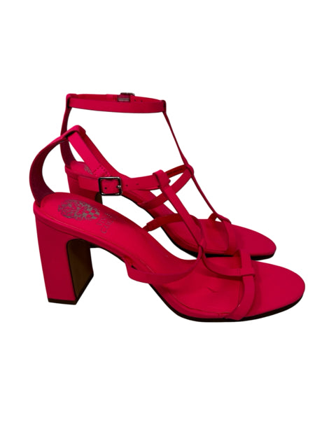 Shoe Size 10 Vince Camuto Pink Leather Sandals