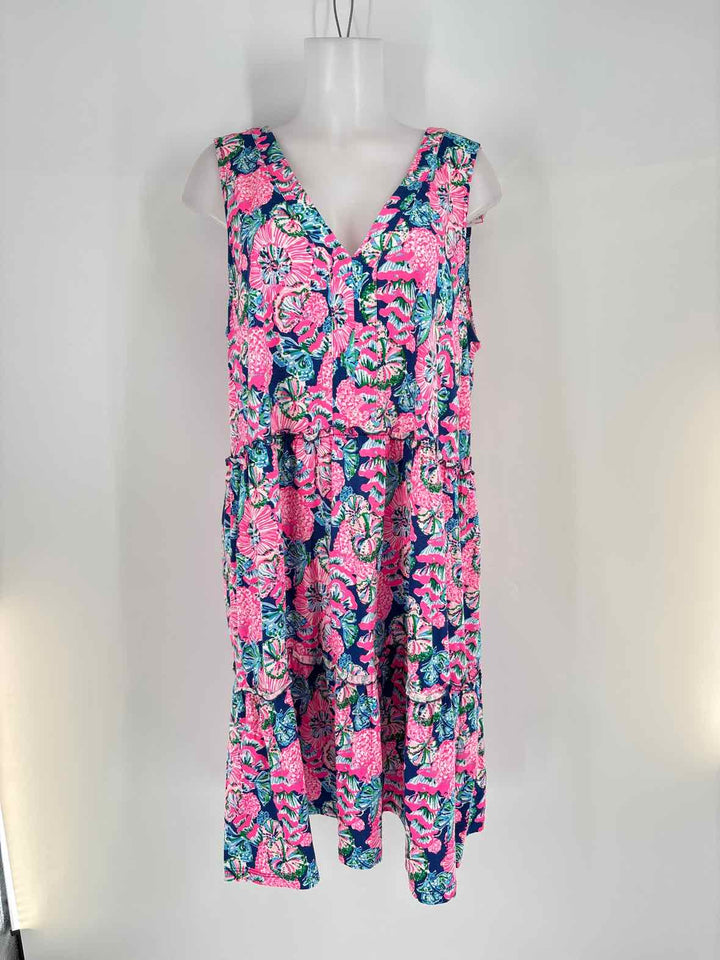 Size XXL Lilly Pulitzer PINK PRINT Dress
