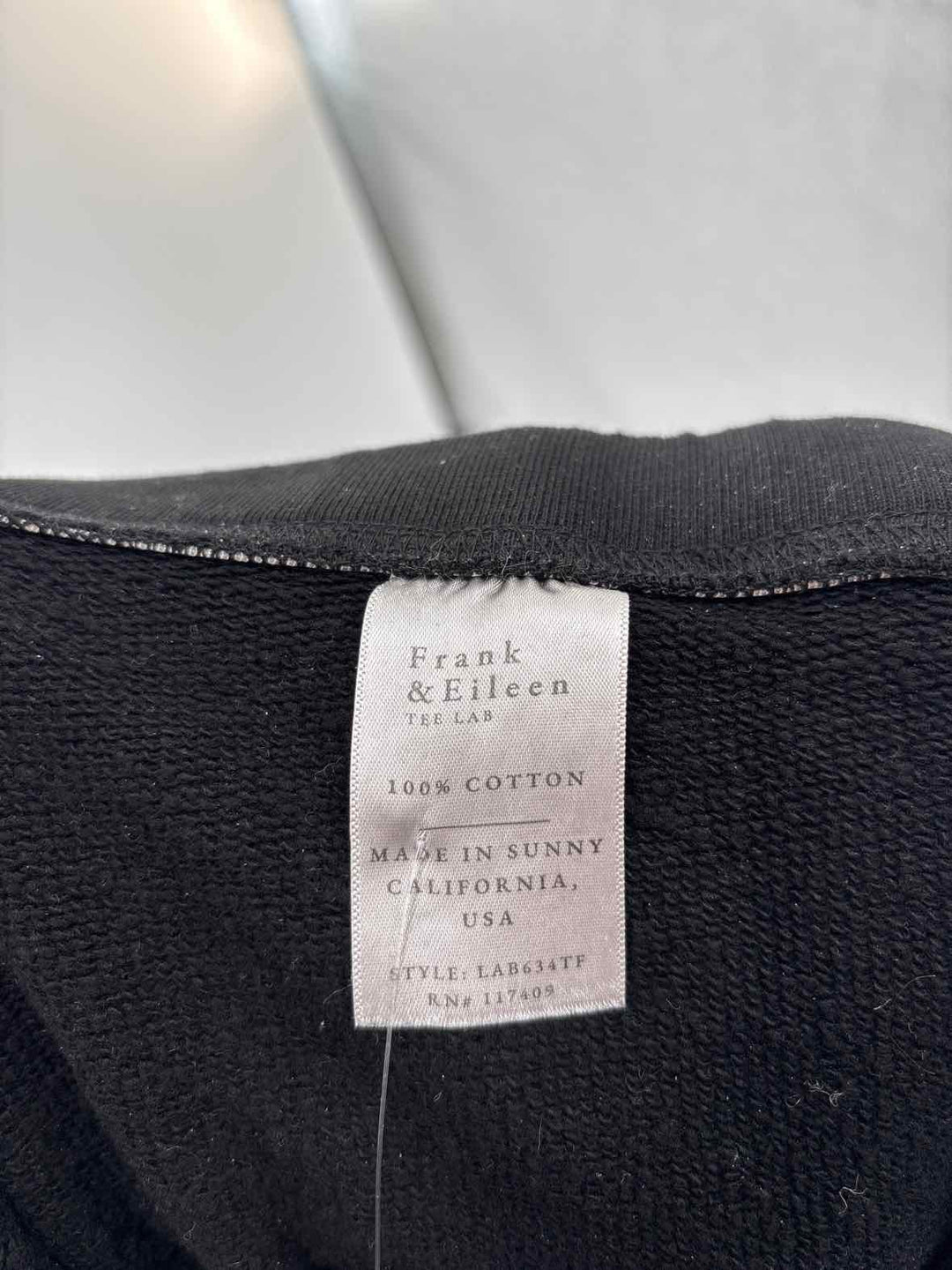 Size XS FRANK & EILEEN Black Pants