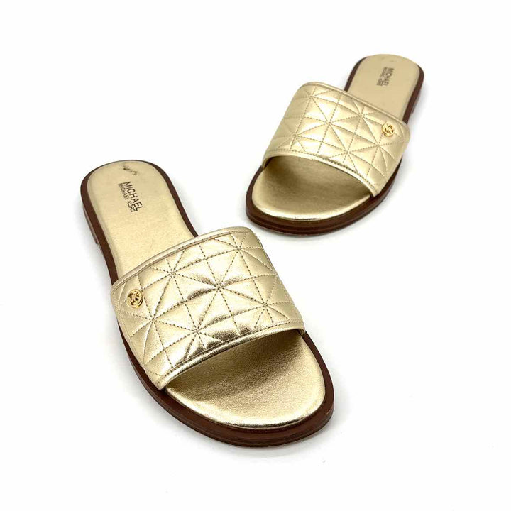 Shoe Size 8.5 Michael Kors Gold Sandals