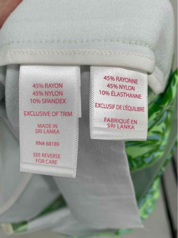 Size 14 Lilly Pulitzer Lime Green Shorts