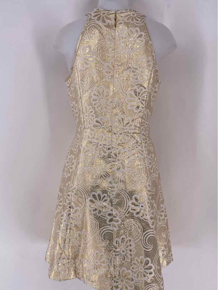 Size 10 Lilly Pulitzer Gold Dress