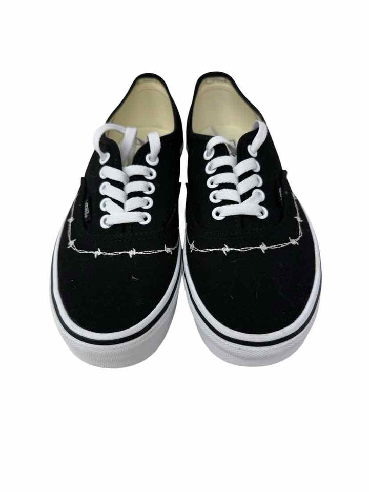 Shoe Size 8.5 Vans Black Sneakers