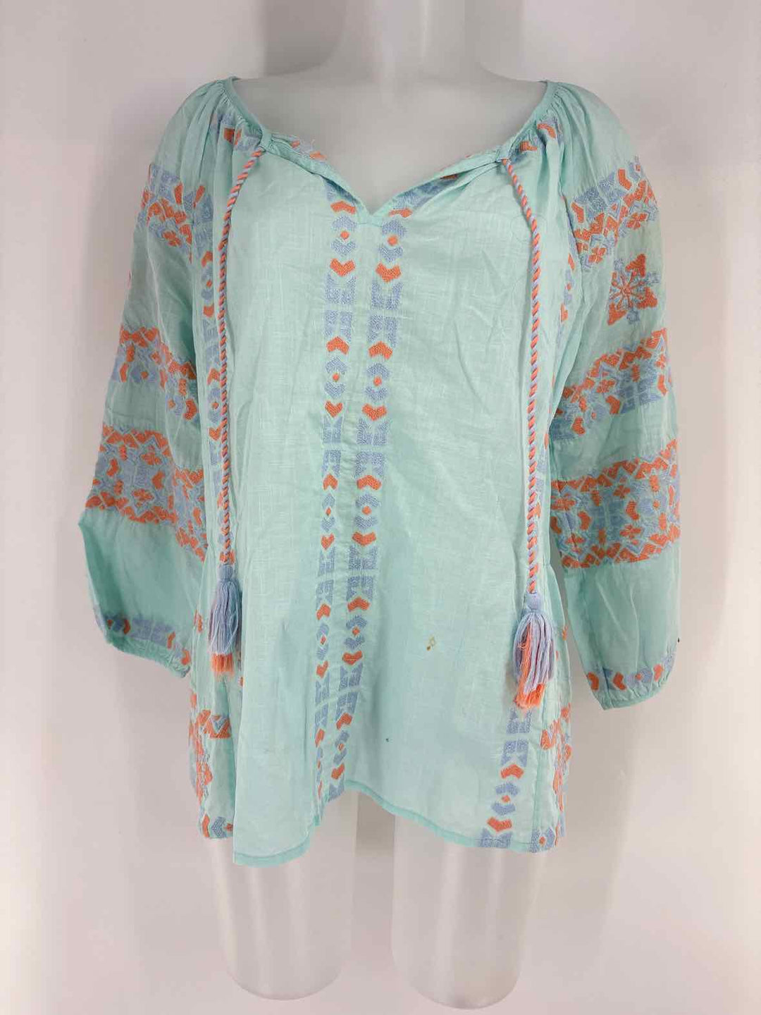 Size M Vineyard Vines Teal Shirt
